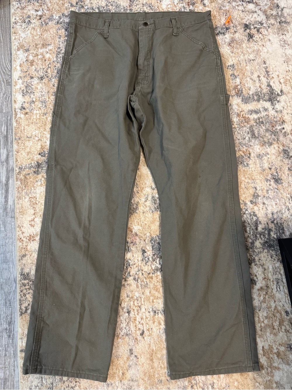 Rustler Classic Olive Green Men's Chino Pants